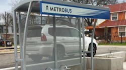 Austin, Texas, bus shelter Austin, Texas, bus shelter