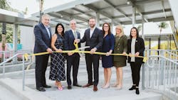 Brightline held a ribbon cutting ceremony for the new Boca Raton station ahead of service starting at the station on Dec. 21. Brightline held a ribbon cutting ceremony for the new Boca Raton station ahead of service starting at the station on Dec. 21.