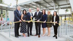 Brightline held a ribbon cutting ceremony for the new Boca Raton station ahead of service starting at the station on Dec. 21.