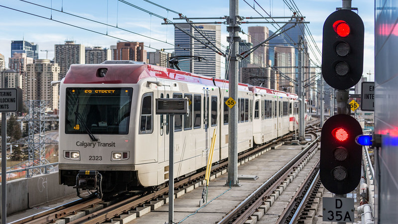 File photo of Calgary Transit CTrain.