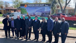 Metra Station Groundbreaking Metra Station Groundbreaking