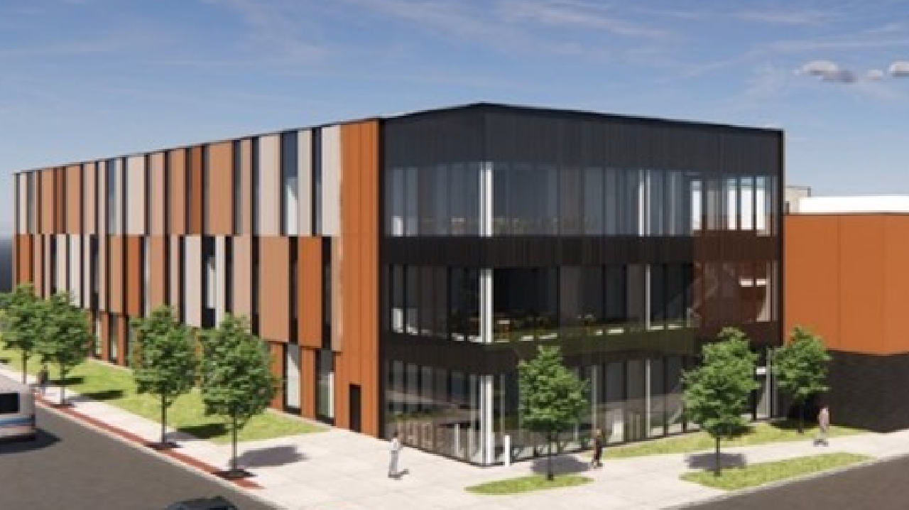 A rendering of the new CTA Training and Control Center.