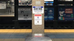 An example of signage on SEPTA property. An example of signage on SEPTA property.