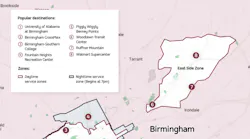 Birmingham map