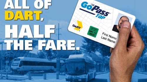 DART Discount GoPass Tap Card graphic