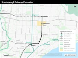 The Scarborough Subway Extension will include three new stations and is being delivered using a Progressive Design-Build model.