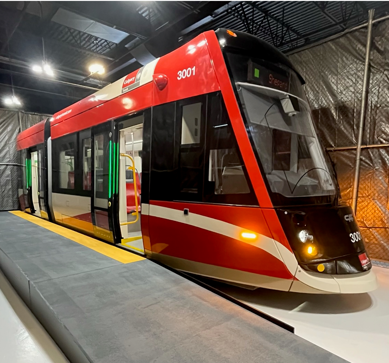 Calgary Green Line Showcases Mock-ups Of LRVs | Mass Transit