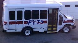 Pioneer Valley Transit Authority shuttle bus Pioneer Valley Transit Authority shuttle bus