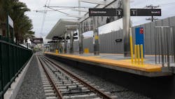 Downtown Inglewood Station on LA Metro's K Line. Downtown Inglewood Station on LA Metro's K Line.