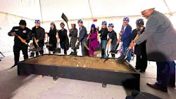 Representatives from WMATA, FTA, the District of Columbia and the community, marked reconstruction of WMATA&apos;s Northern Bus Garage with a groundbreaking event held on Jan. 25.