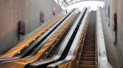 The new escalators at L’Enfant Plaza Station.