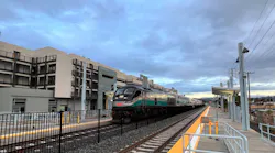 The Anaheim Canyon Metrolink station is nearing completion.