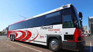 San Diego Metropolitan Transit System electric bus