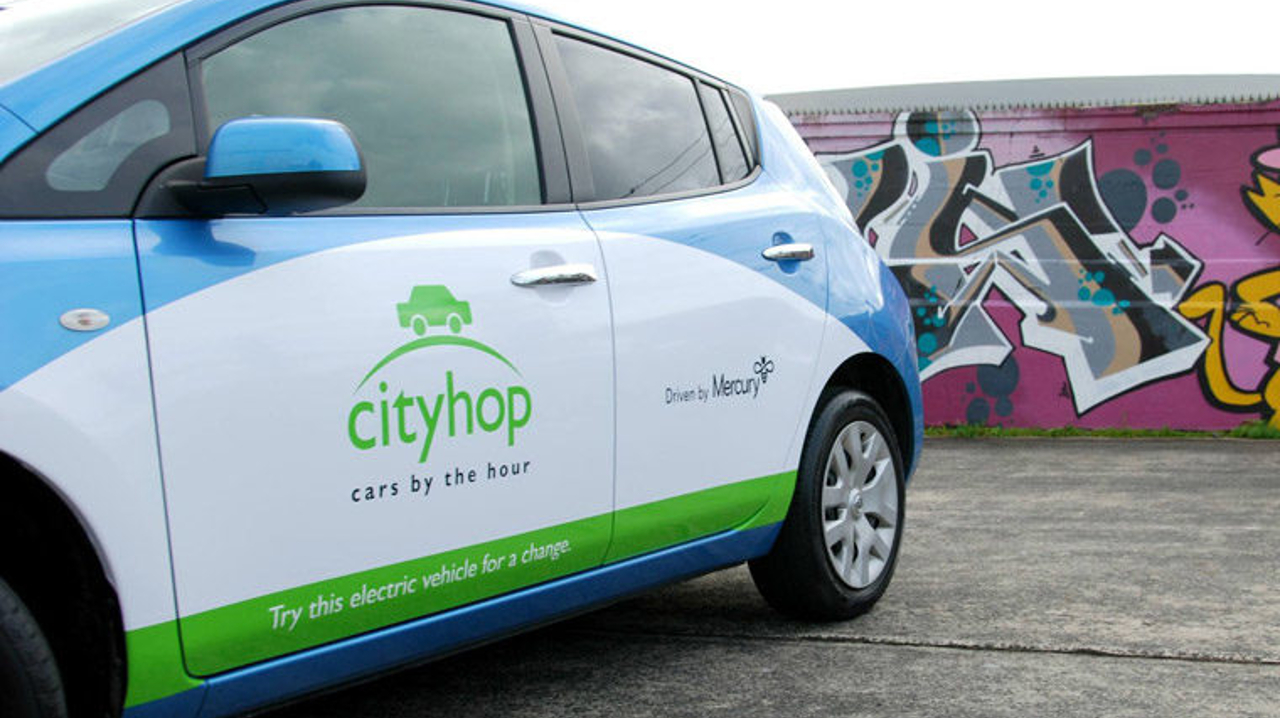A Cityhop vehicle