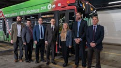 The government of Canada will provide the city of Ottawa C$350 million (US$260 million) in funding through the Zero Emission Transit Fund to support OC Transpo's transition to a fully zero-emission fleet. The government of Canada will provide the city of Ottawa C$350 million (US$260 million) in funding through the Zero Emission Transit Fund to support OC Transpo's transition to a fully zero-emission fleet.