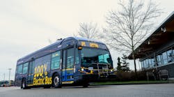 The first Nova Bus LFSe+ will enter service on TransLink. The first Nova Bus LFSe+ will enter service on TransLink.