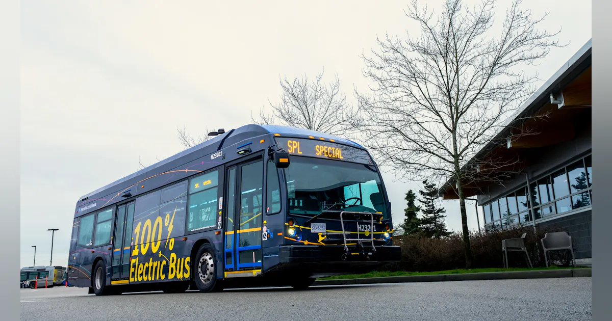 Translink Vehicles TransLink puts first LFSe+ bus into service | Mass Transit