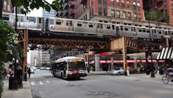 CTA bus loop CTA bus loop