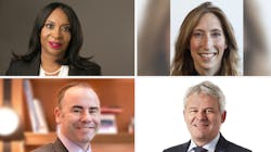 Clockwise from top left: Zandra Ford, Amanda DeGiorgi, Tom Stein, Jr., and Bruno Cathomen. Clockwise from top left: Zandra Ford, Amanda DeGiorgi, Tom Stein, Jr., and Bruno Cathomen.