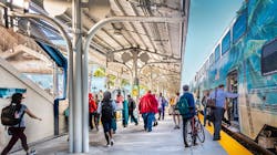 Tri-Rail weekday and weekend ridership is up 30 percent from January 2022. Tri-Rail weekday and weekend ridership is up 30 percent from January 2022.