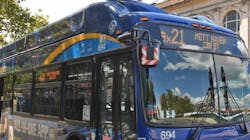 A bus in the Bronx. A bus in the Bronx.