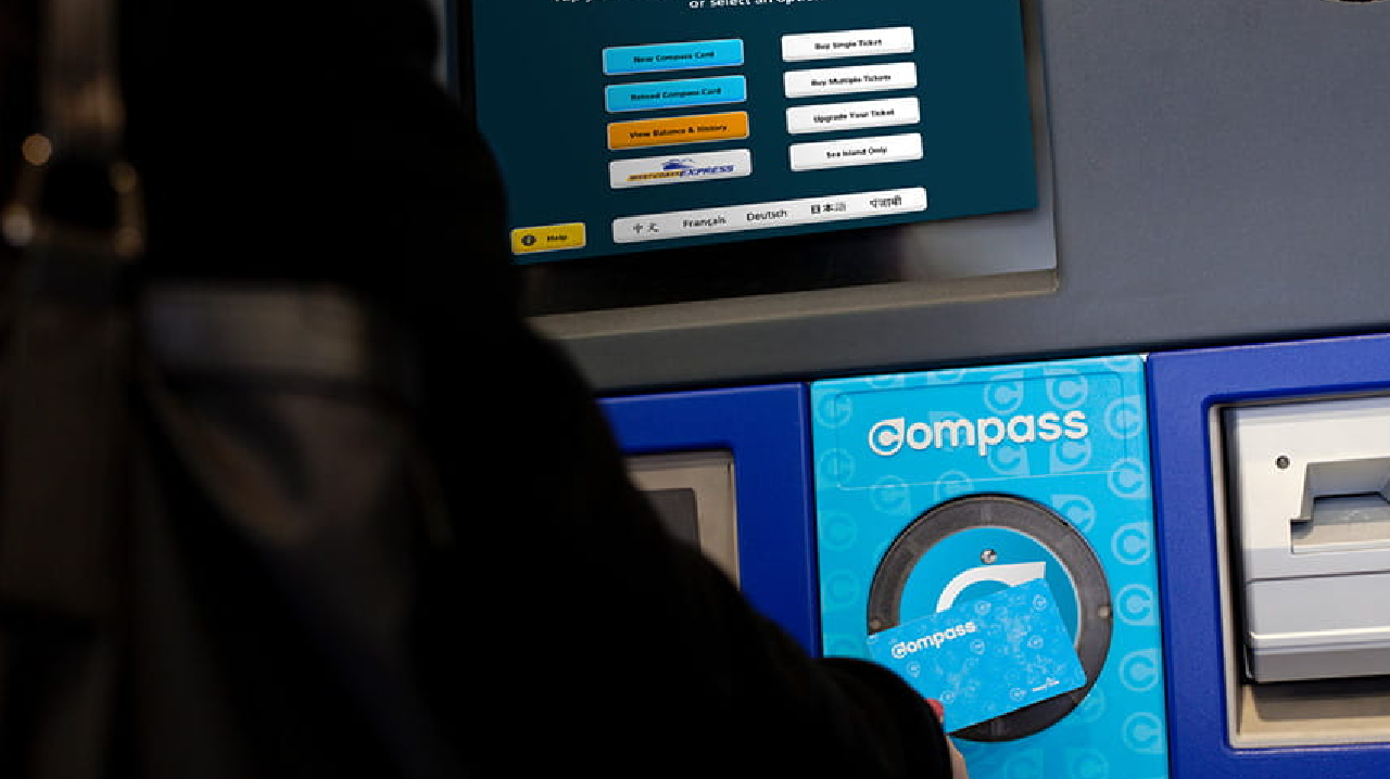 Stored Value Compass Card