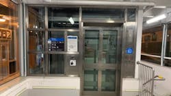 An example of a recently replaced elevator at Oakville GO Station An example of a recently replaced elevator at Oakville GO Station