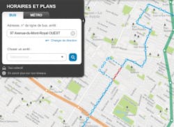 The STM and Transit are collaborating on a new tool for viewing current detours in STM’s bus network The STM and Transit are collaborating on a new tool for viewing current detours in STM’s bus network
