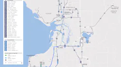New proposed Community Transit system map.