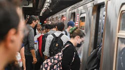 The New York City Subway set a ridership record on March 16 with 3,946,310 paid rides. The New York City Subway set a ridership record on March 16 with 3,946,310 paid rides.