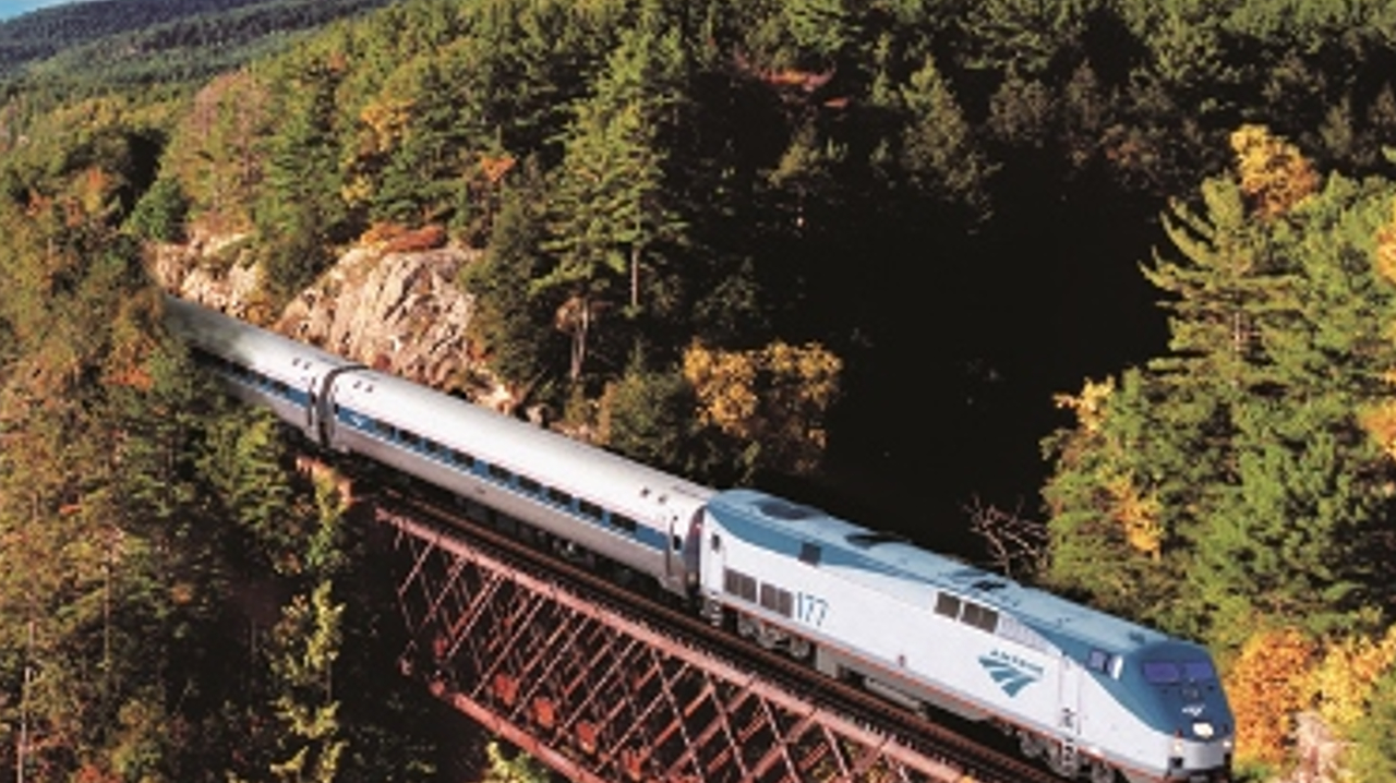 Amtrak's Adirondack Line.