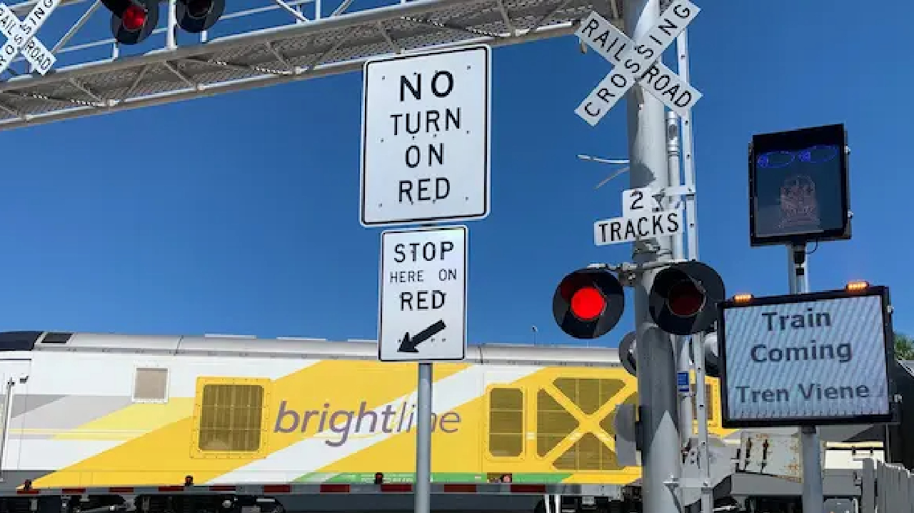 Brightline has completed construction of a $5.4 million project to enhance safety at 48 crossings in Miami-Dade, Broward and Palm Beach counties.