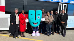 Milwaukee County Executive David Crowley, County Supervisor Priscilla Coggs-Jones, MCTS Chief Financial Officer Tim Hosch, and Waukesha Mayor Shawn Reilly, welcomed public transit riders to WisGo, a new fare collection system starting April 1.