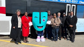 Milwaukee County Executive David Crowley, County Supervisor Priscilla Coggs-Jones, MCTS Chief Financial Officer Tim Hosch, and Waukesha Mayor Shawn Reilly, welcomed public transit riders to WisGo, a new fare collection system starting April 1.
