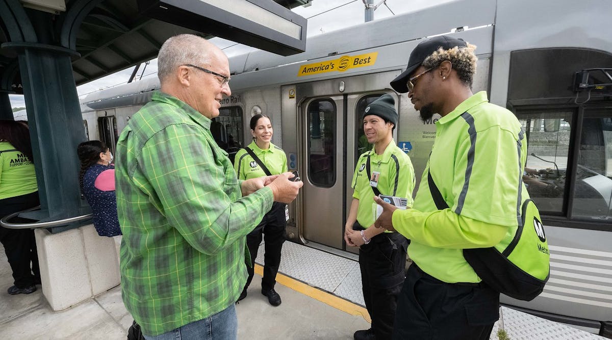 L.A. Metro has trained nearly 300 new Metro Ambassadors as part of a three-to-five-year pilot program designed to improve customer experience and safety.