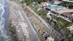 OCTA will continue to perform emergency repairs on a 700-foot section of track in San Clemente through early April.