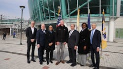 On Wednesday, March 22, 2023, N.J. Gov. Phil Murphy, leaders from PANYNJ and local officials celebrated the March 23 start of nine-car service on PATH's Newark-World Trade Center line. On Wednesday, March 22, 2023, N.J. Gov. Phil Murphy, leaders from PANYNJ and local officials celebrated the March 23 start of nine-car service on PATH's Newark-World Trade Center line.