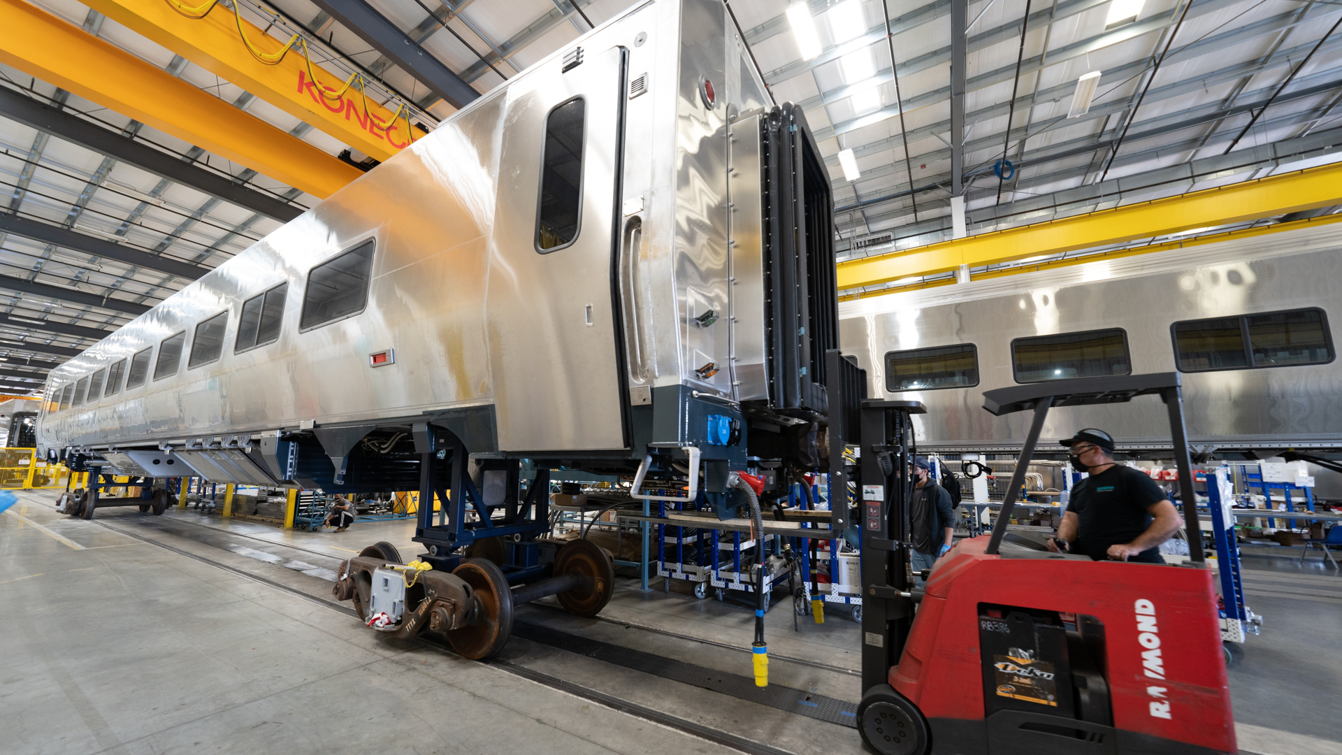 Siemens plans to build a second passenger rail rolling stock facility in the U.S., located in Lexington, N.C.