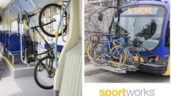 Interior and Exterior Transit Bike Racks. Interior and Exterior Transit Bike Racks.