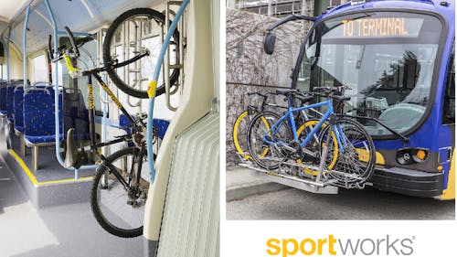Interior and Exterior Transit Bike Racks Mass Transit