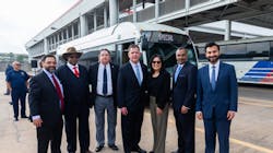 From left to right: Texas Gulf Coast Labor Federation Executive Director Hany Khalil, Transport Workers Union Local 260 President Horace Marves, Houston Metro President and CEO Tom Lambert, Secretary of Labor Marty Walsh, Deputy Secretary Julie Su, Houston Metro Board Chair Sanjay Ramabhadran and White House Climate Advisor Ali Zaidi From left to right: Texas Gulf Coast Labor Federation Executive Director Hany Khalil, Transport Workers Union Local 260 President Horace Marves, Houston Metro President and CEO Tom Lambert, Secretary of Labor Marty Walsh, Deputy Secretary Julie Su, Houston Metro Board Chair Sanjay Ramabhadran and White House Climate Advisor Ali Zaidi