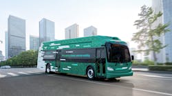 New Flyer fuel cell bus New Flyer fuel cell bus