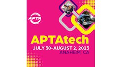 APTAtech 2023 logo