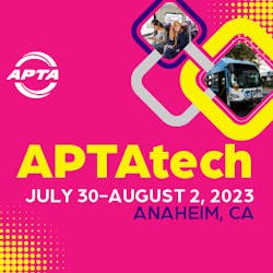APTAtech 2023 logo
