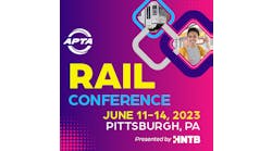 2023 APTA Rail Conference logo