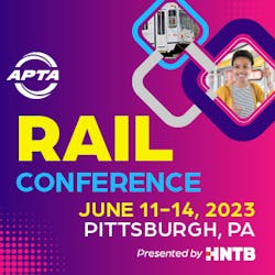 2023 APTA Rail Conference logo
