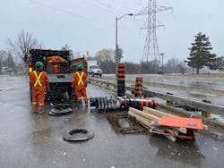 The 'tail tracks' that support existing Line 1 service provide temporary parking space for subway trains while they’re not carrying riders. The 'tail tracks' that support existing Line 1 service provide temporary parking space for subway trains while they’re not carrying riders.