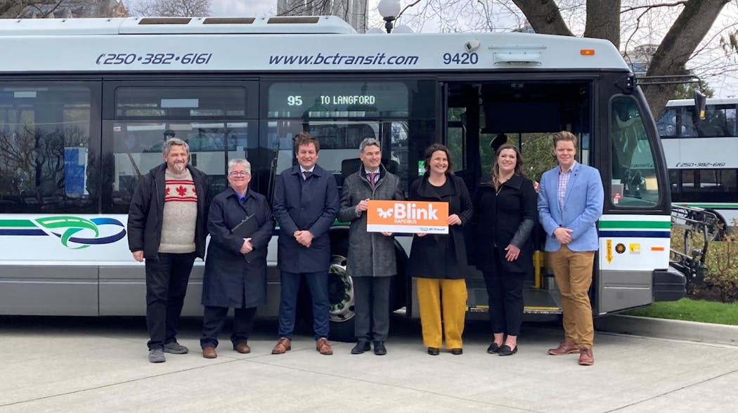 BC Transit launches Blink RapidBus line between West Shore and downtown ...