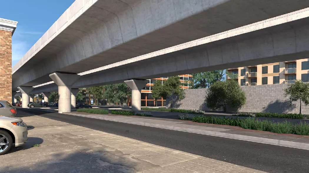 CTA creating new open space underneath Red and Purple Line tracks as ...