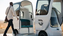 The proposed transit technology for the Diridon to Airport Connector would be provided by Glydways. It uses small, autonomous vehicles operating along a fixed guideway that is capable of moving more than 2,000 passenger an hour in each direction. The proposed transit technology for the Diridon to Airport Connector would be provided by Glydways. It uses small, autonomous vehicles operating along a fixed guideway that is capable of moving more than 2,000 passenger an hour in each direction.